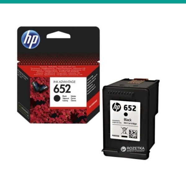 TINTEIRO HP 652 PRETO F6V25AE