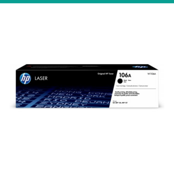 Toner HP W1106A Preto 107/135/137