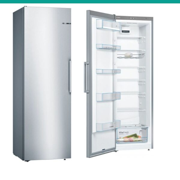FRIGÓRIFICO BOSCH 348L SERIE 4 1PORTA INOXIDANTE