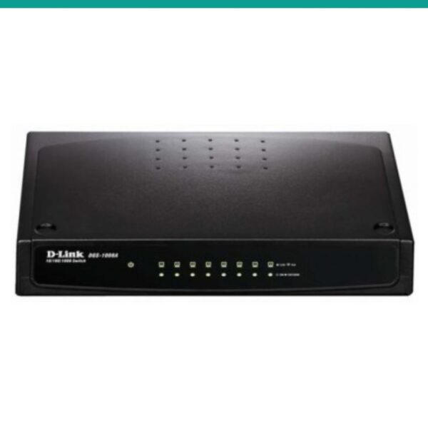SWITCH 8 DLINK 10/100/1000 S/GESTÃO