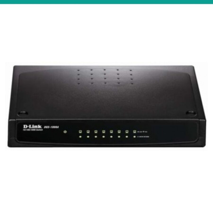 SWITCH 8 DLINK 10/100/1000 S/GESTÃO