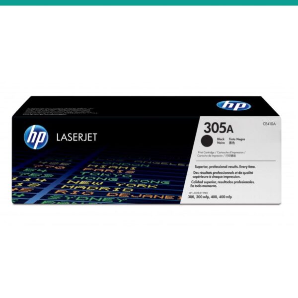 Toner HP CE410A Preto LaserJet 300 400 Series