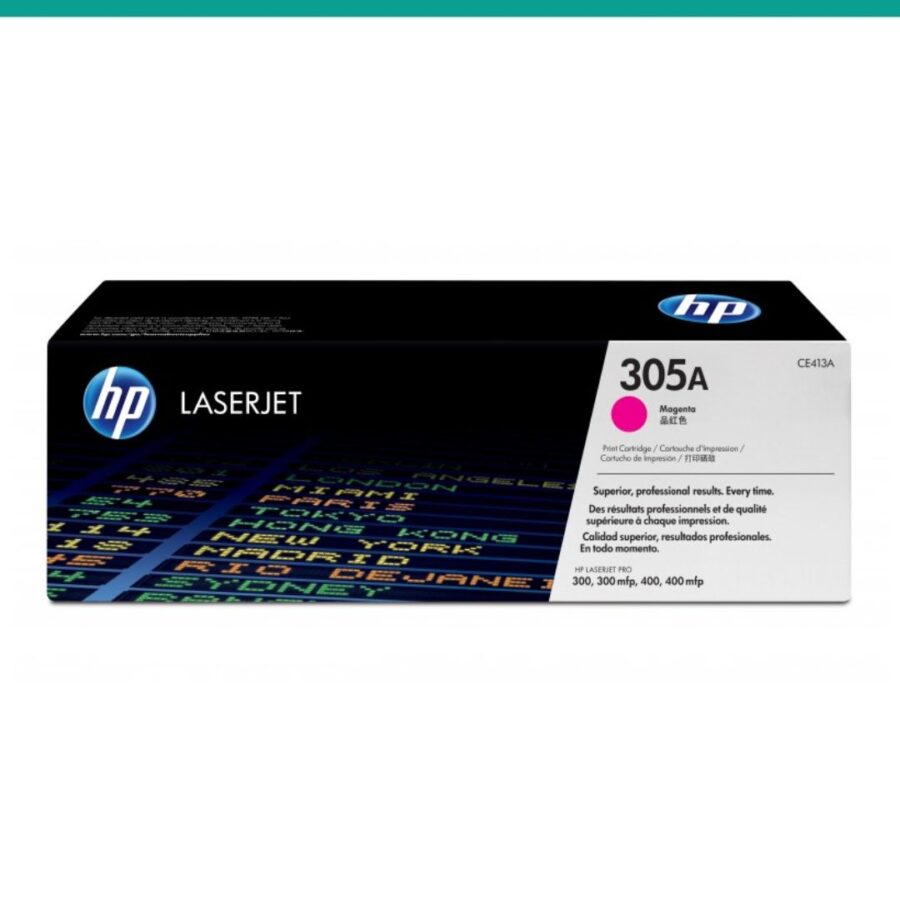 Toner HP CE413A Magenta LaserJet 300 400 Series