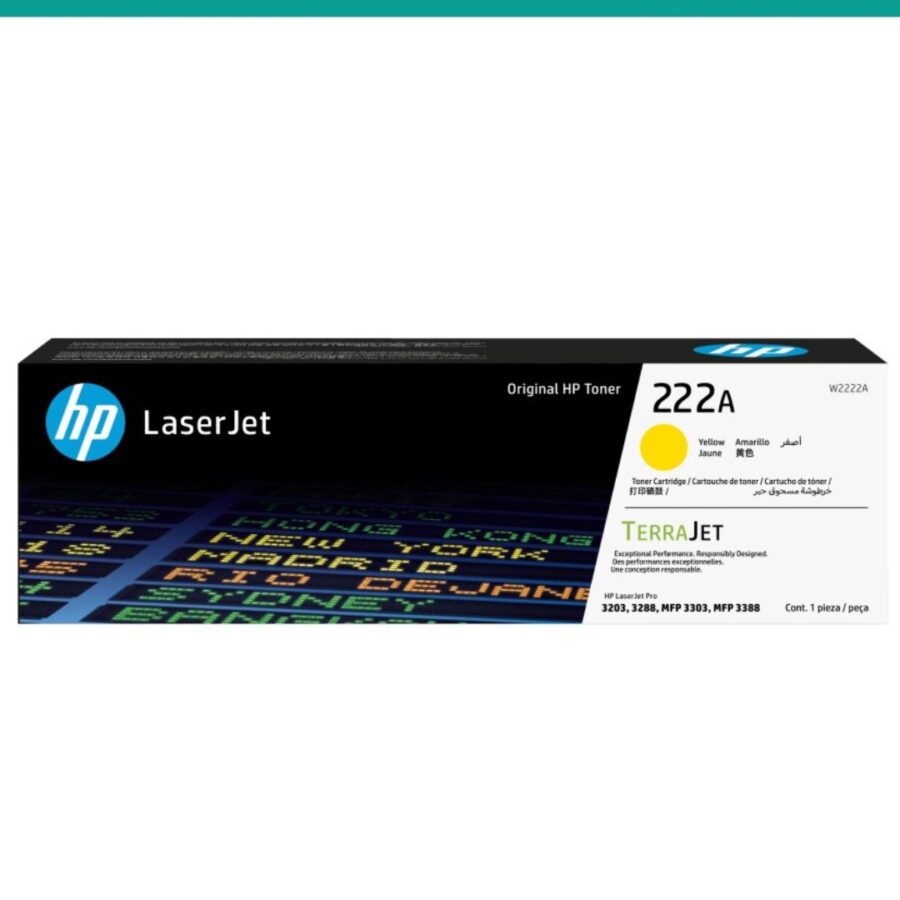 Toner HP W2222A 222A Amarelo