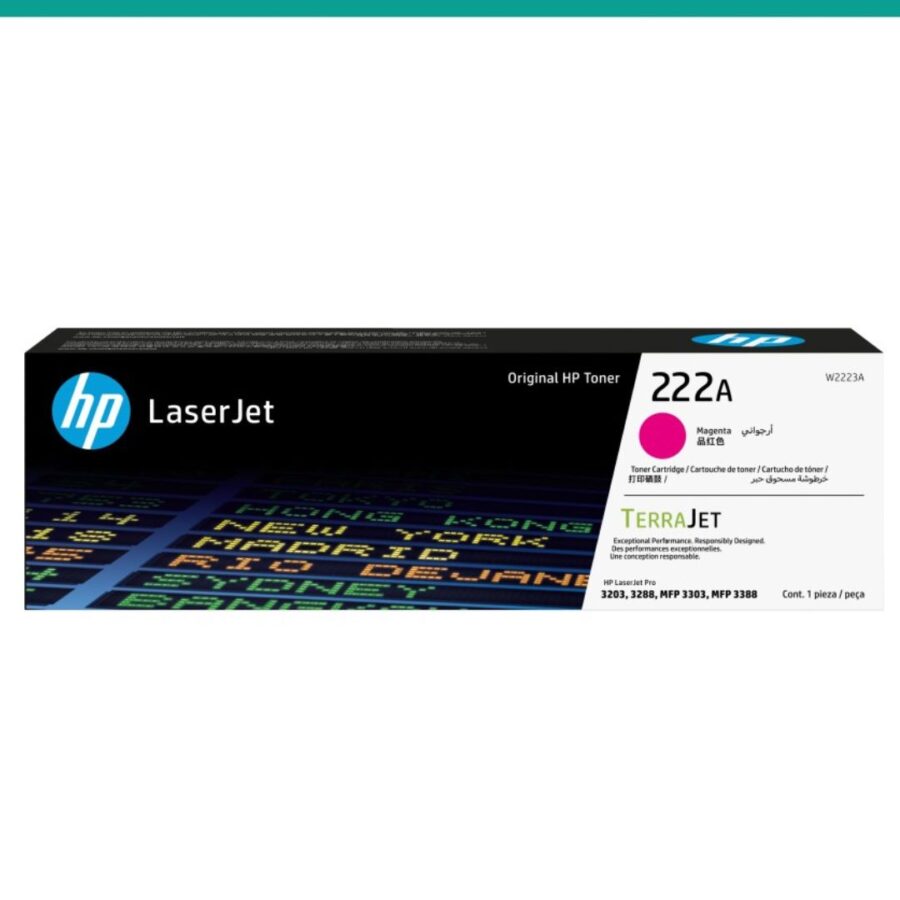 Remover termo: Toner HP W2223A 222A Magenta Toner HP W2223A 222A Magenta