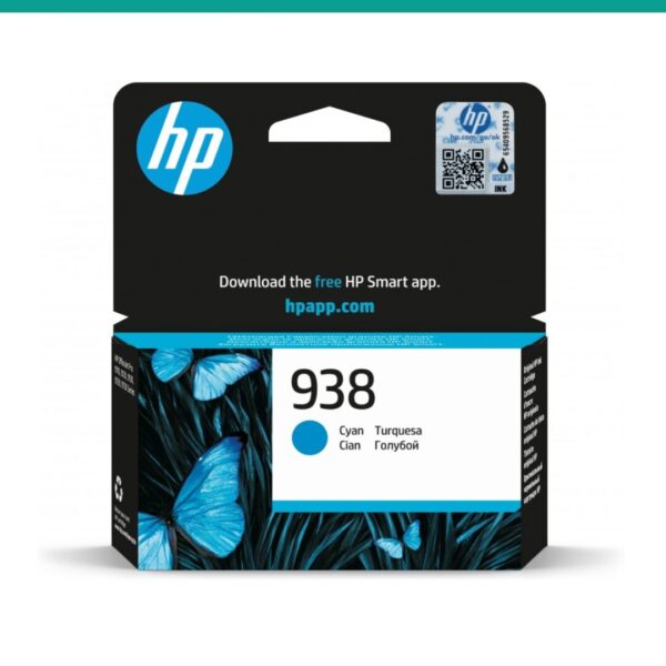 Tinteiro HP 938 Cyan 4S6X5PE HP 97XX