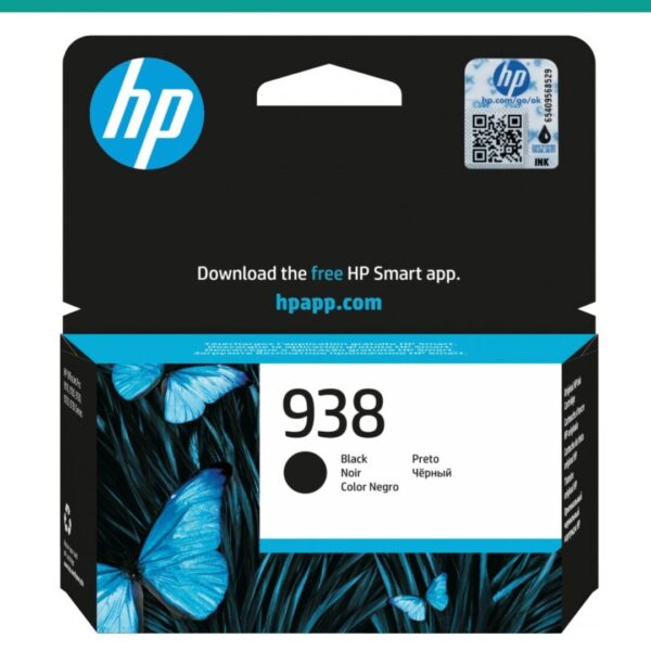 Tinteiro HP 938 Preto 4S6X8PE HP 97XX