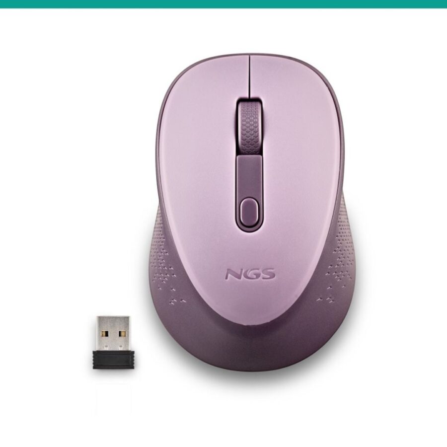 MOUSE NGS DEW SILENT WIRELESS 2.4GHZ LILÁS