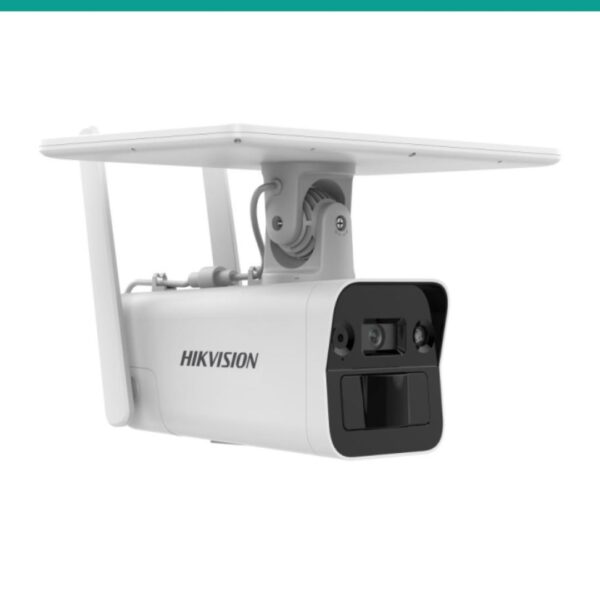 Hikvision - Câmera de Segurança Movida a Energia Solar de 4 MP
