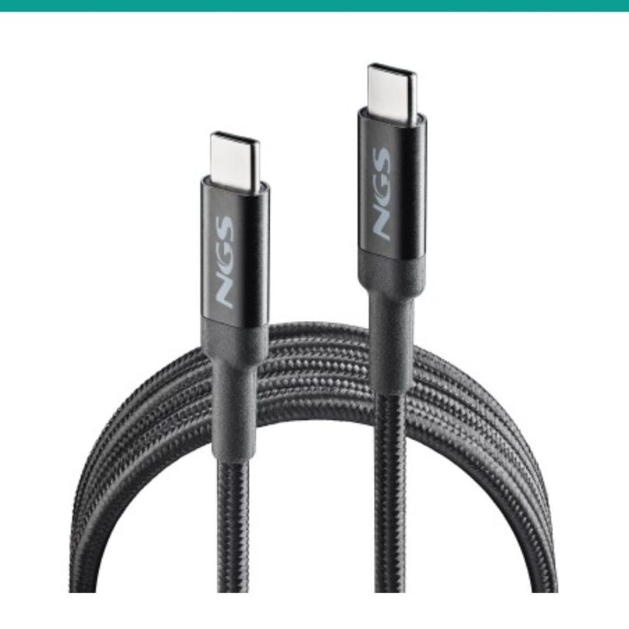 CABO USB-C (M) 2M PARA USB-C (M) NGS KNOT 100W