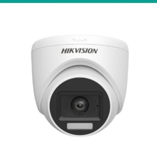 Câmera Hikvision Torre Interna 5MP Áudio Híbrida