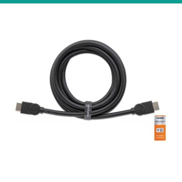CABO HDMI 1MT (M/M) 4K@60Hz UHD 18 Gbps PRETO MANHATTAN