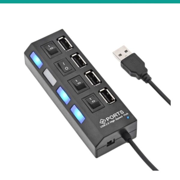 Adaptador de múltiplas entradas USB