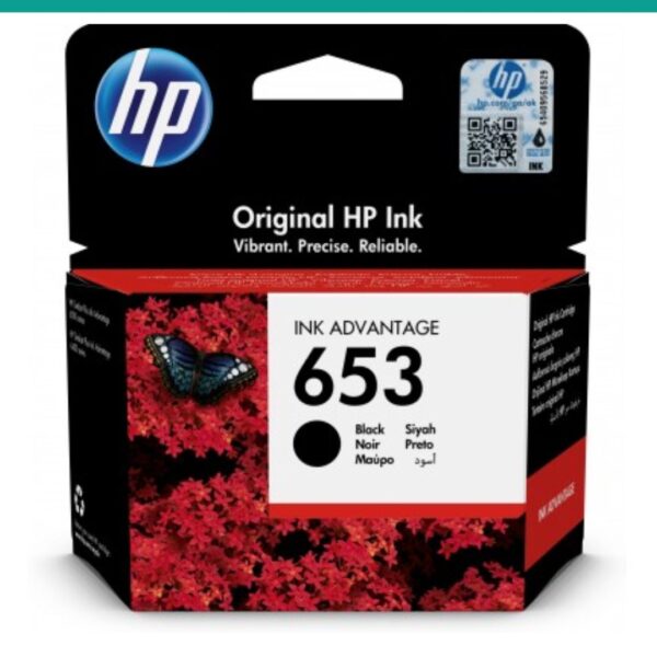 Tinteiro HP 653 Preto