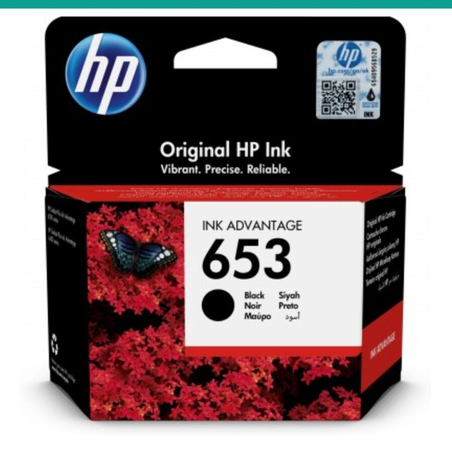 Tinteiro HP 653 Preto