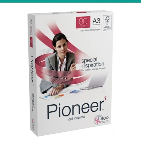 Resma de Papel Pioneer A3 80g