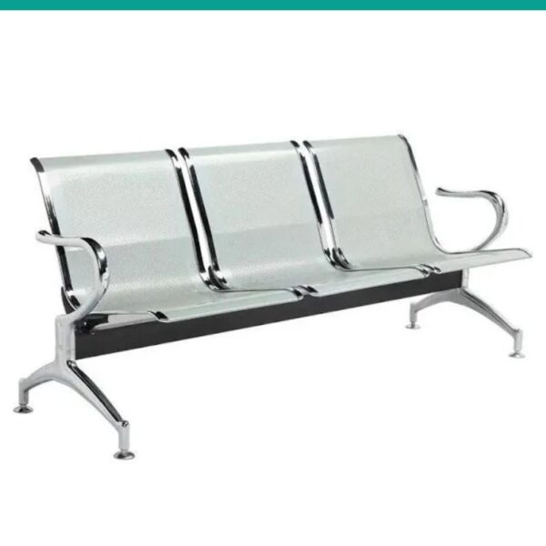 Longarina Inox 3 Lugares